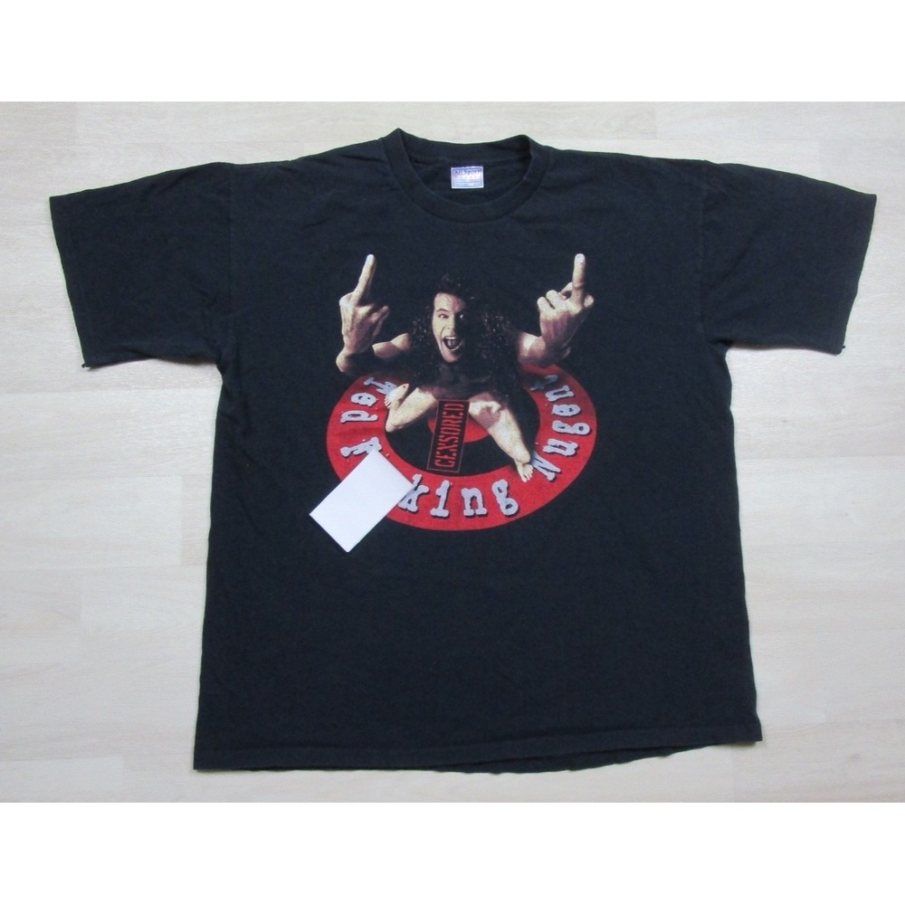 Vintage Ted Nugent Tour T-Shirt Men's (XL) "I'm an American" Band Concert 2000‎